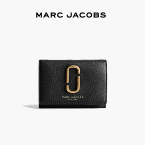 Marc Jacobs Double J 多功能皮夾 短夾 黑色