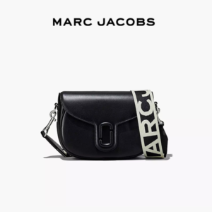 MARC JACOBS THE J MARC 單肩斜挎馬鞍包 奢華皮革