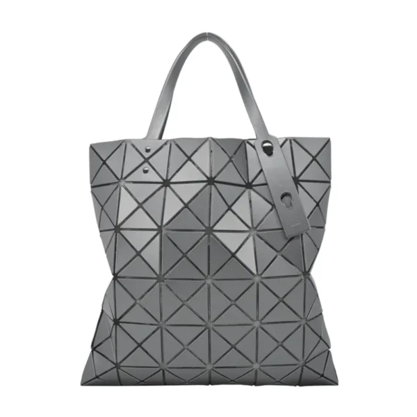 ISSEY MIYAKE 三宅一生 BAOBAO 6x6 透光亮面手提包-青銅