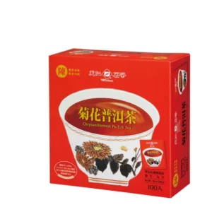 天仁茗茶 菊花普洱茶袋茶防潮包茶包2gx100包